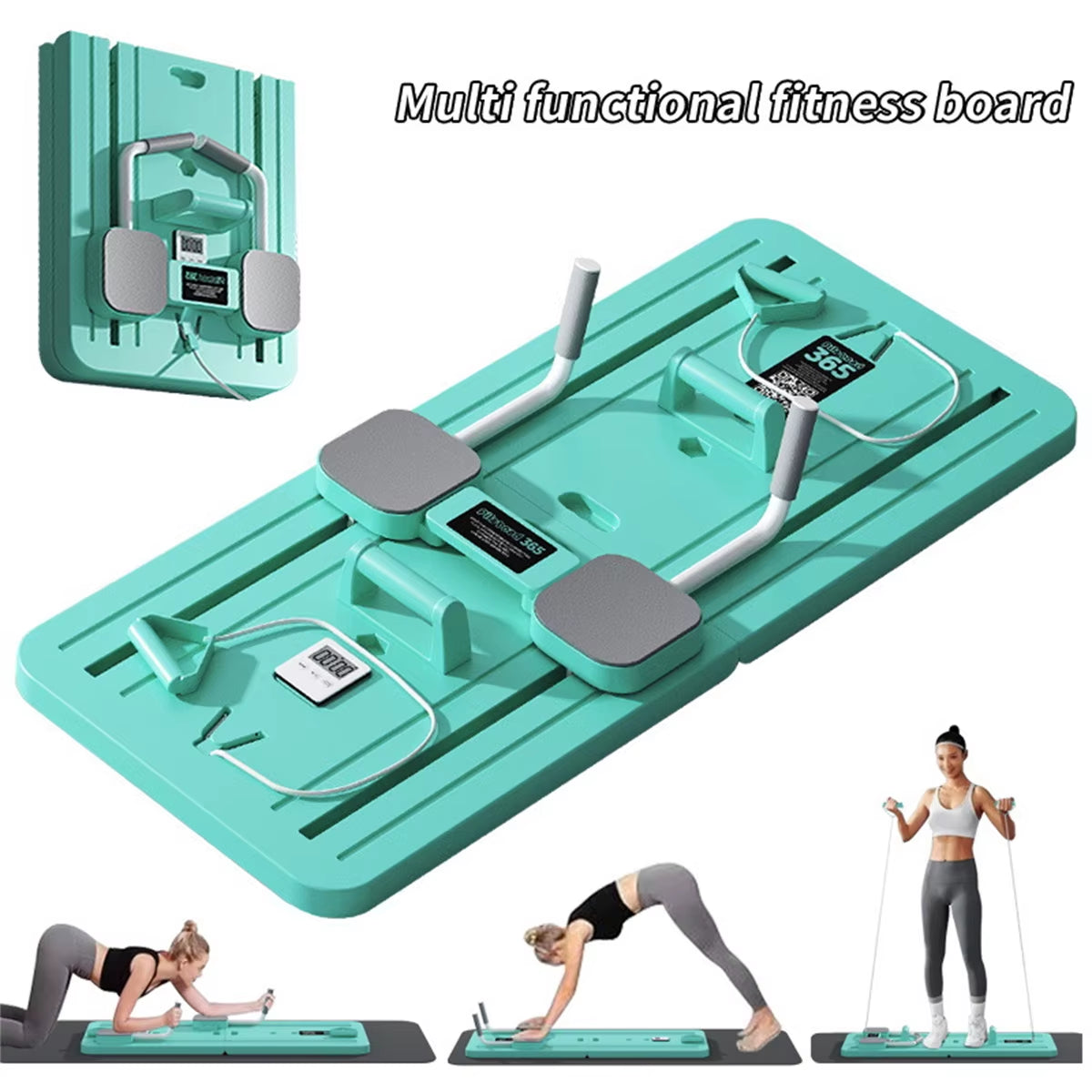 Pilates Multifunctional Abdominal Board Home Fitness Equipment Multifunctional Sports Fitness Equipment Fitness Board Abdominal