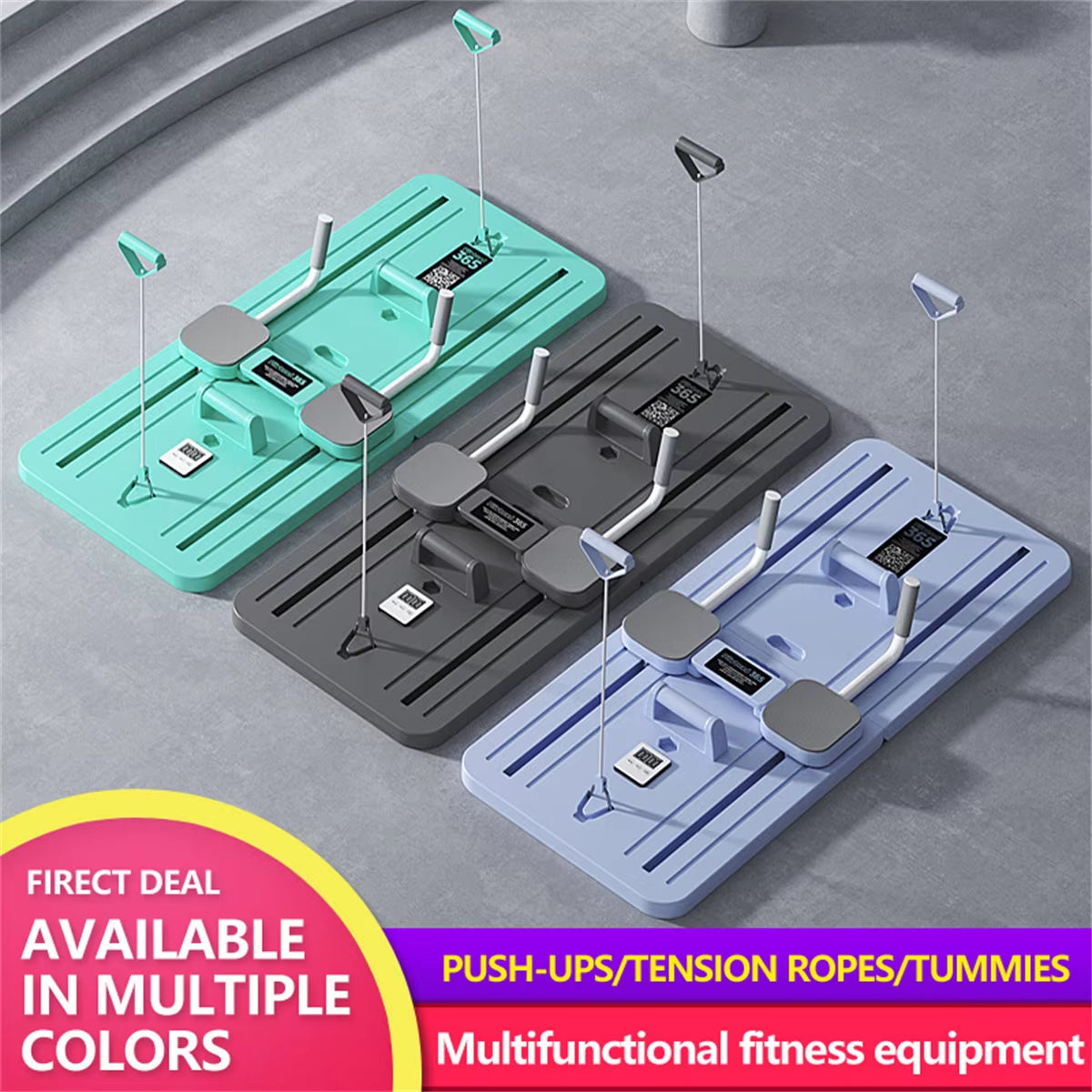 Pilates Multifunctional Abdominal Board Home Fitness Equipment Multifunctional Sports Fitness Equipment Fitness Board Abdominal